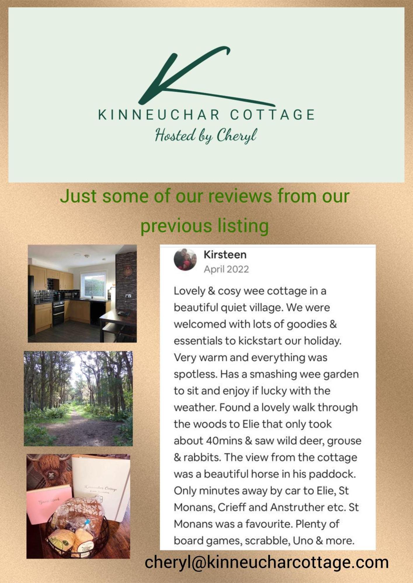 Holiday home Kinneuchar - By Elie, Dog Friendly.